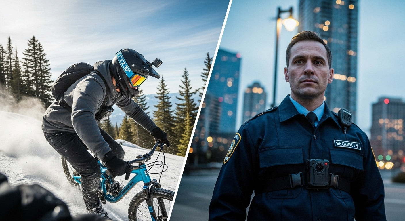 Action Cameras Vs Body Cameras