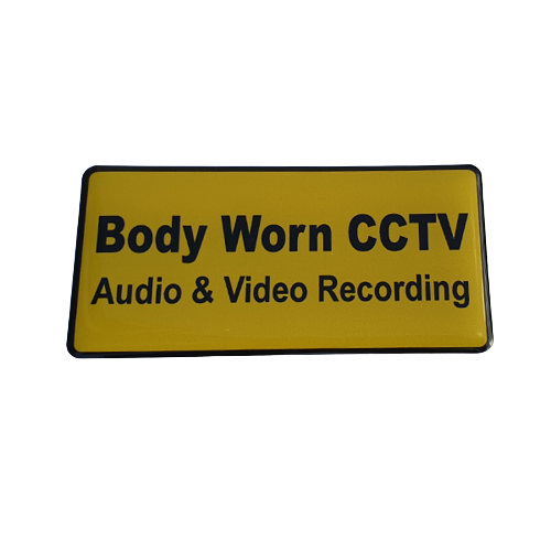 Body Camera Magnetic Chest Badge