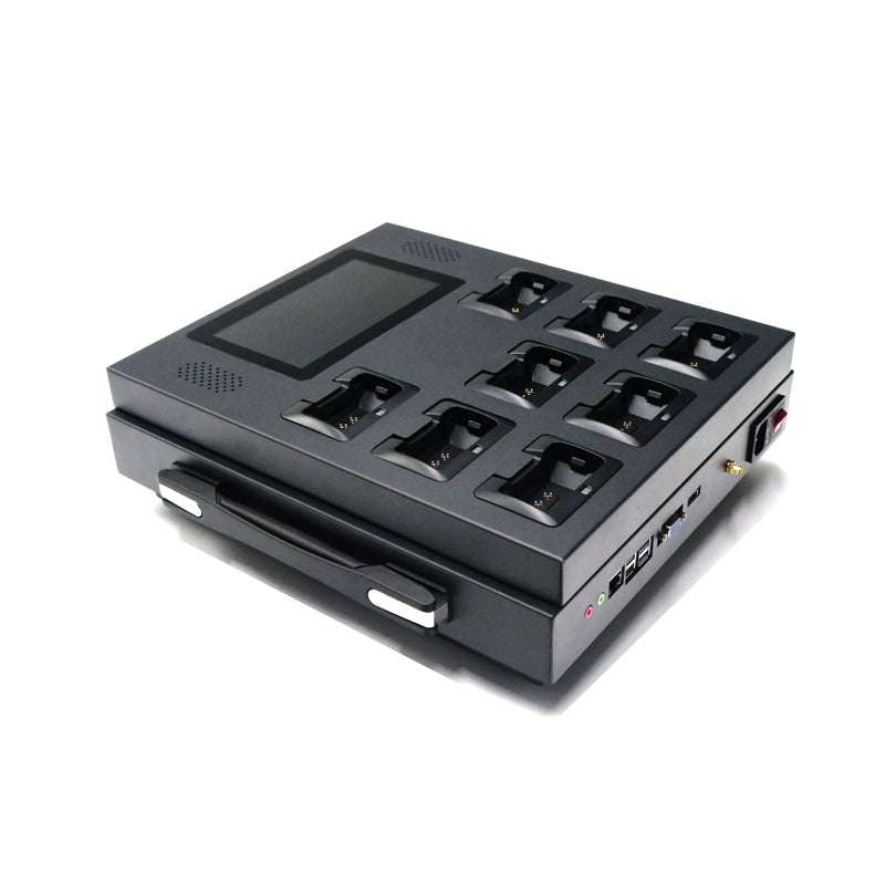 8-Port Professional Body Camera Docking Station