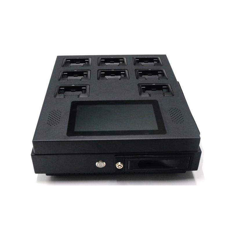8-Port Professional Body Camera Docking Station