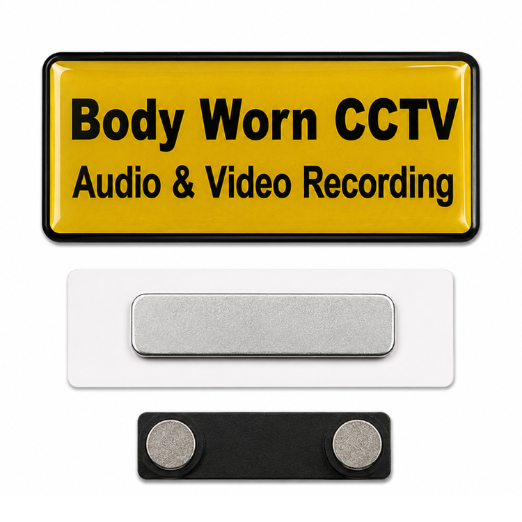 Body Camera Magnetic Chest Badge