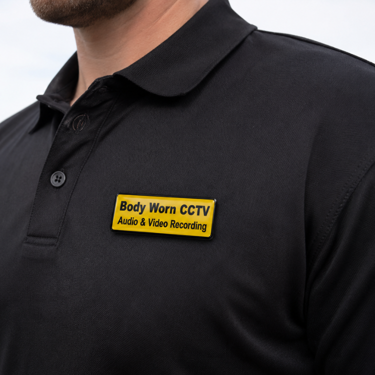 Body Camera Magnetic Chest Badge