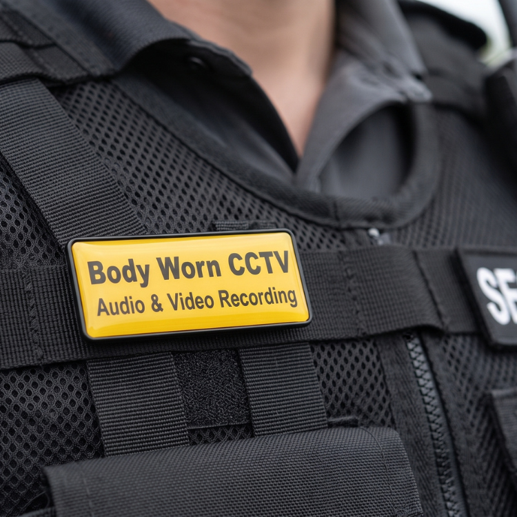 Body Camera Magnetic Chest Badge