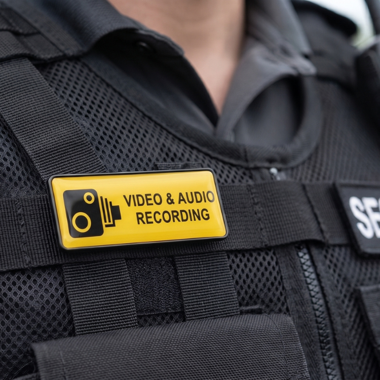 Body Camera Magnetic Chest Badge 2