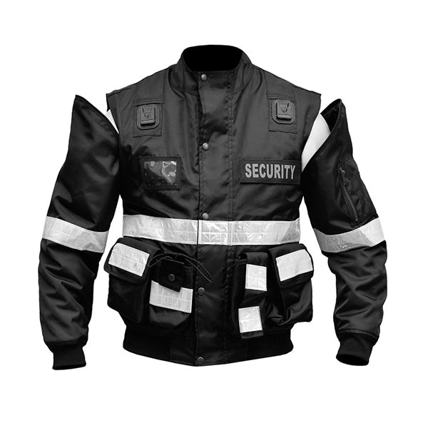 Load Bearing Security Jacket with Removeable Sleeves